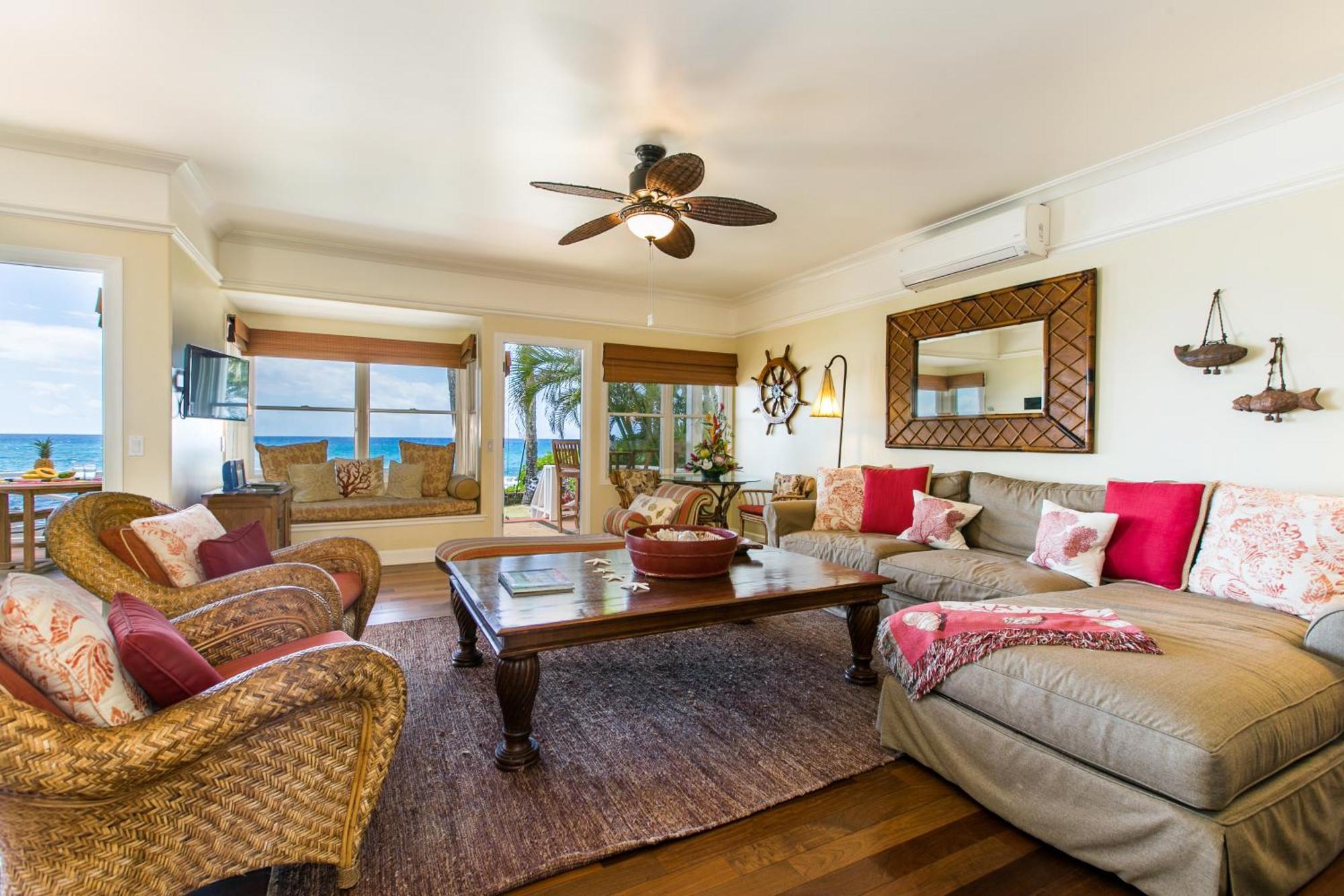 2Br Oceanfront Cottage In Poipu- Alekona Kauai Koloa Eksteriør bilde