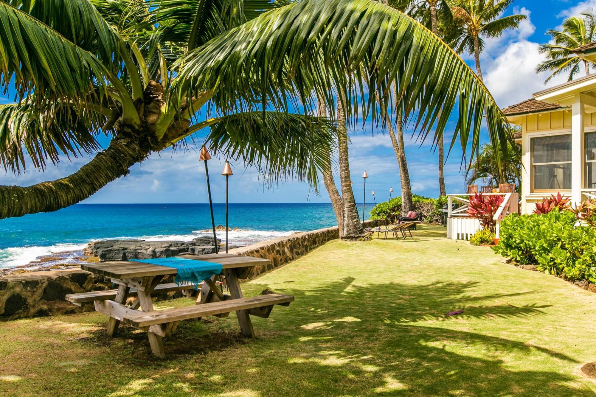 2Br Oceanfront Cottage In Poipu- Alekona Kauai Koloa Eksteriør bilde