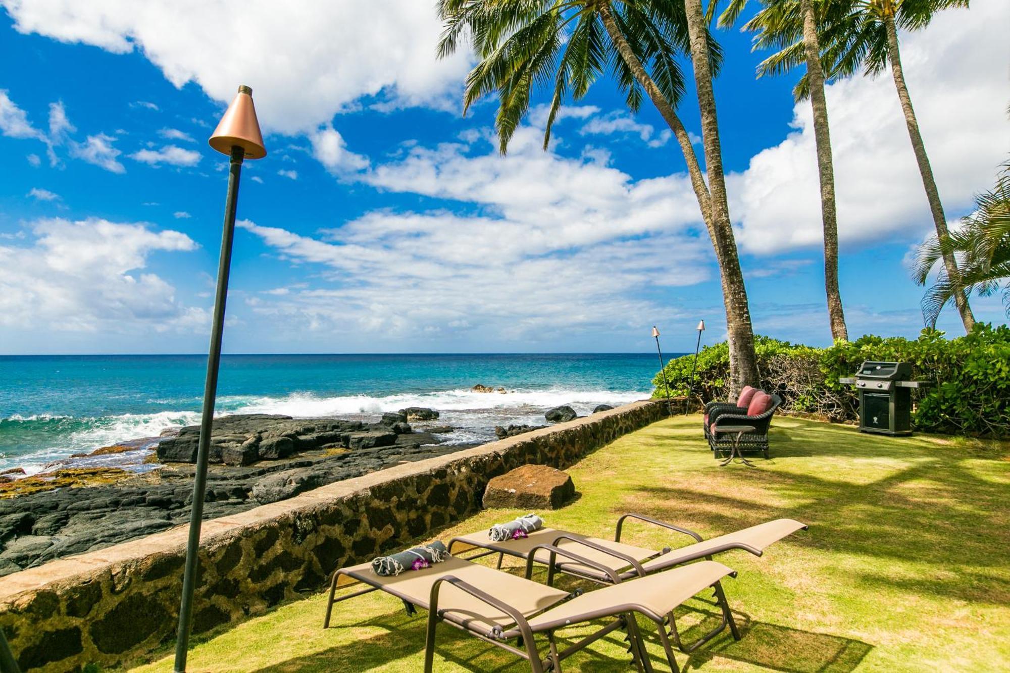 2Br Oceanfront Cottage In Poipu- Alekona Kauai Koloa Eksteriør bilde