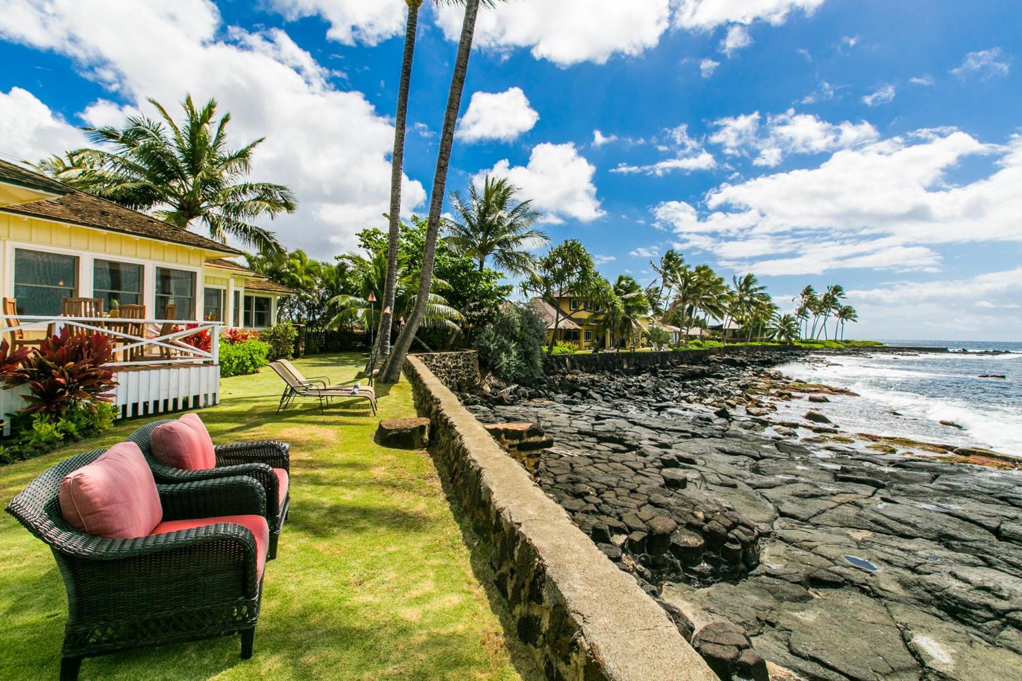 2Br Oceanfront Cottage In Poipu- Alekona Kauai Koloa Eksteriør bilde